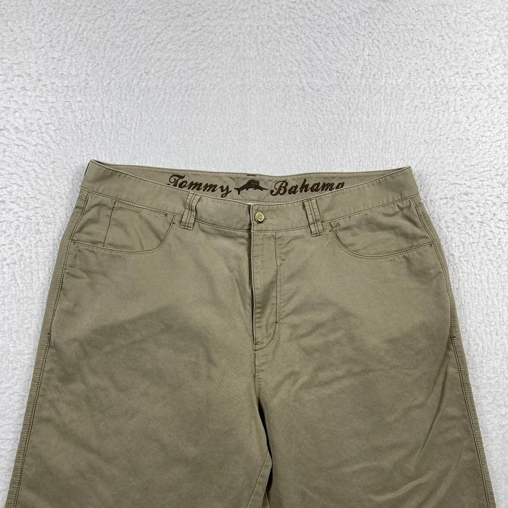 Tommy Bahama Pants Mens 38 Beige Travel Resort Beach Work Slacks‎ Trousers Work
